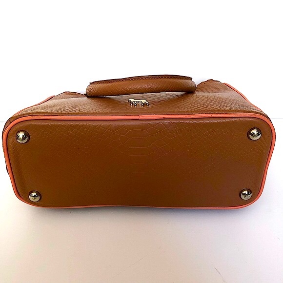 L.A.M.B. 1887 VINTAGE HAND&SHOULDER BAG Genuine Luxury Leather - Picture 7 of 11